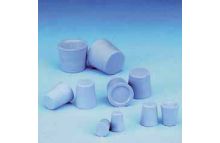 Rubber Stoppers, Grey-Blue, 100D