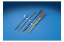 PTFE Spatula, Double Flat Ends, 200mm